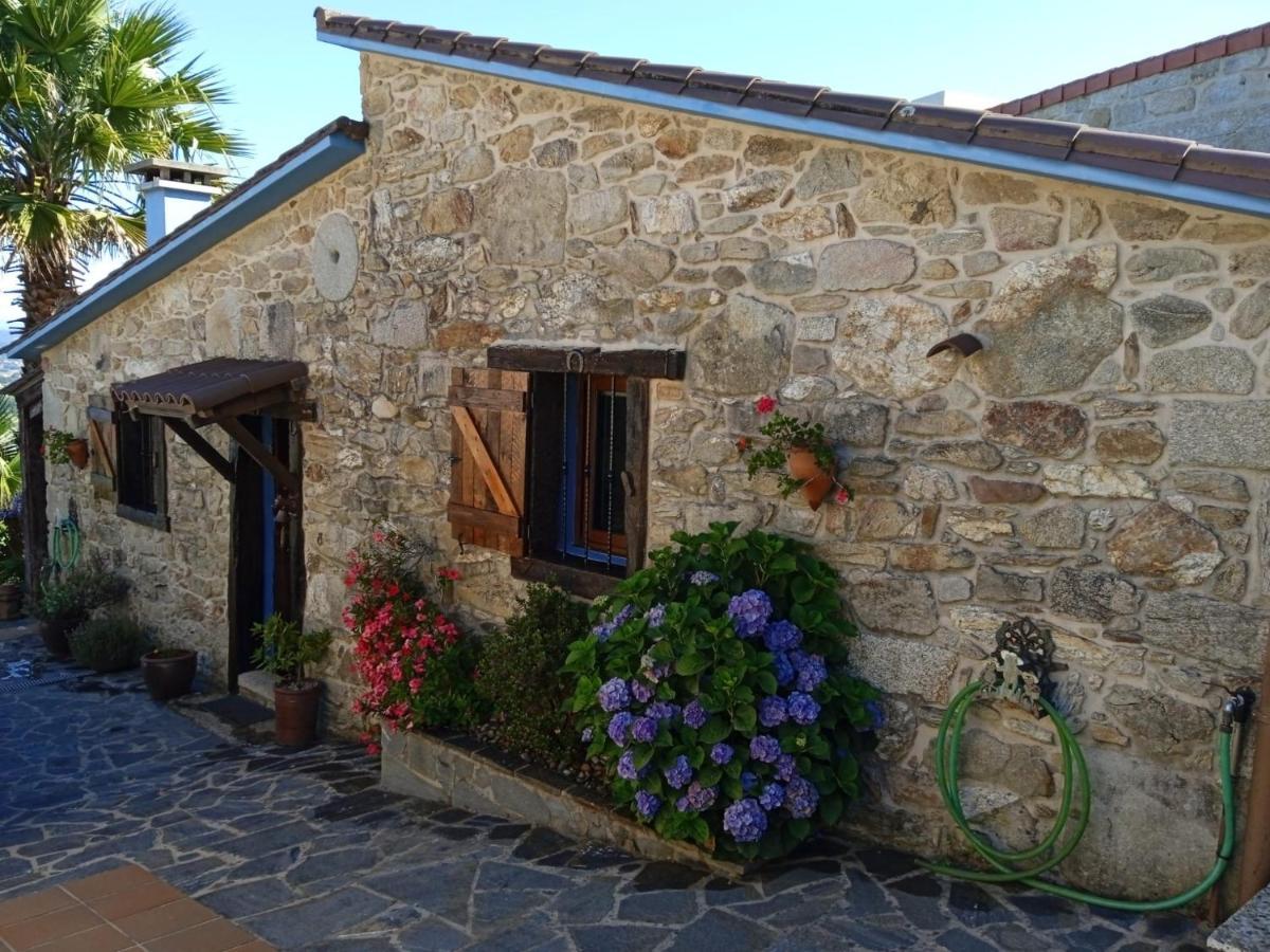 Casa Vacacional O Trisquel Villa Pontevedra Esterno foto