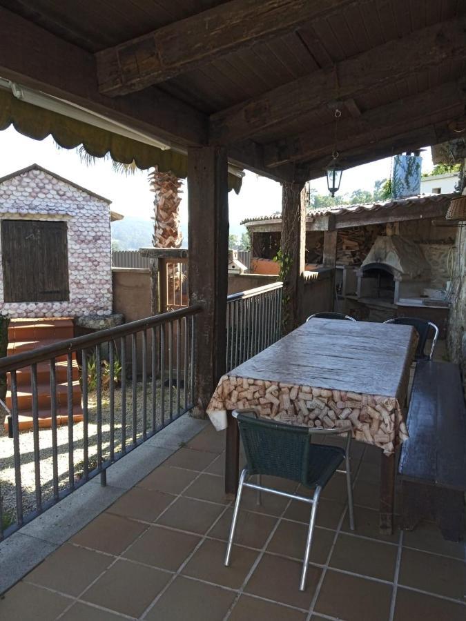 Casa Vacacional O Trisquel Villa Pontevedra Esterno foto